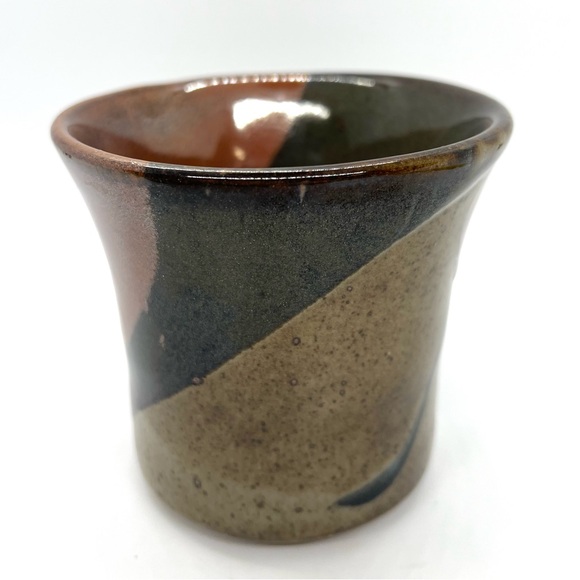 Y2K Signed John Freimark Set of 2 Studio Pottery Mugs - Picture 3 of 16